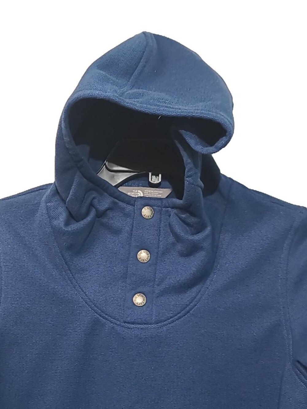 The North Face Women's Knit Stitch Fleece Hoodie Size S - Picture 3 of 7